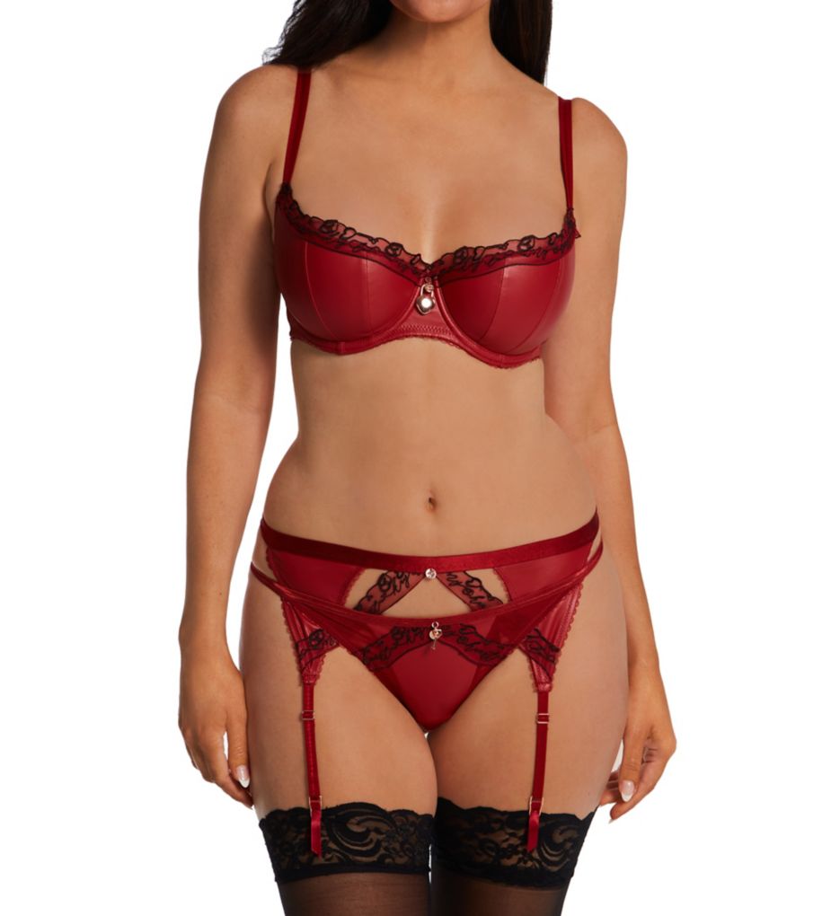 Scantilly Key to My Heart Suspender Belt-cs2