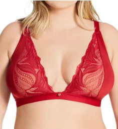 Scantilly Indulgence Bralette Red/Latte S