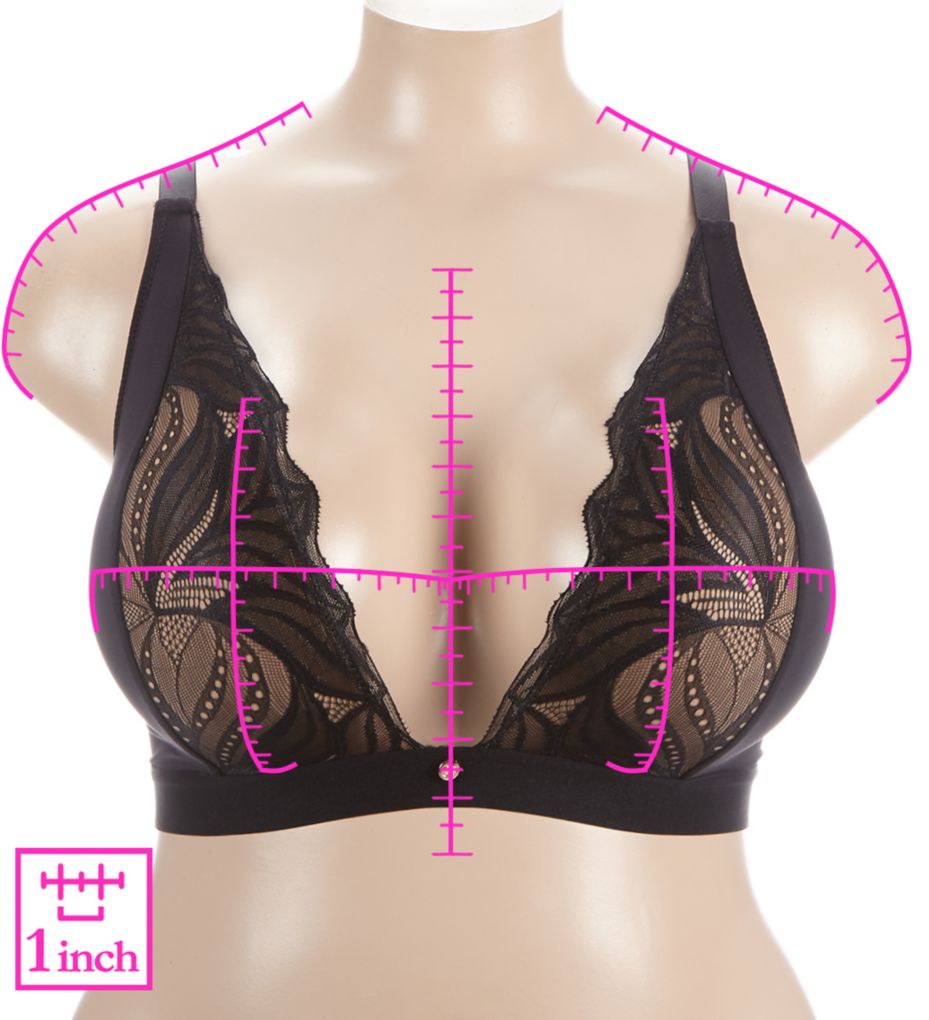 Scantilly by Curvy Kate Indulgence Deep Plunge Wire-Free Bra & Reviews