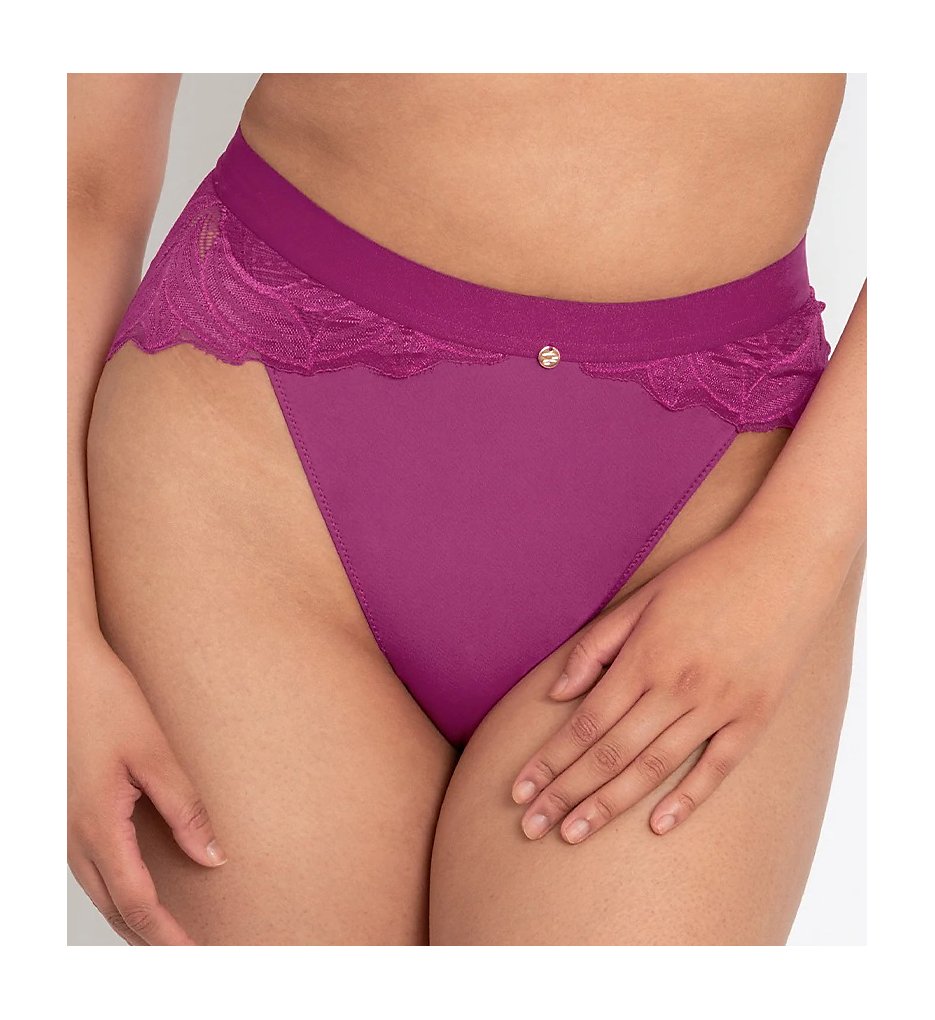 Curvy Kate : Curvy Kate ST1020 Scantilly Indulgence High Waist Brief Panty (Orchid XL)