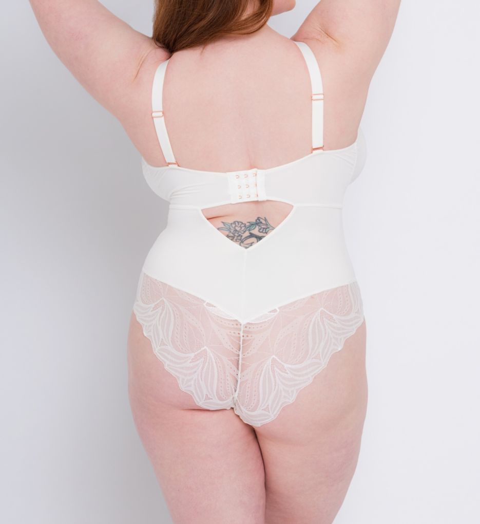Scantilly by Curvy Kate Fuller Bust Exposed racerback plunge bra