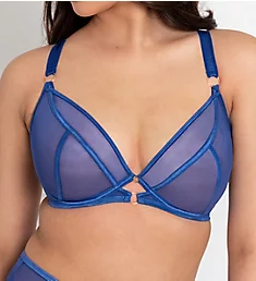 Scantilly Exposed Plunge Underwire Bra Ultraviolet 30E