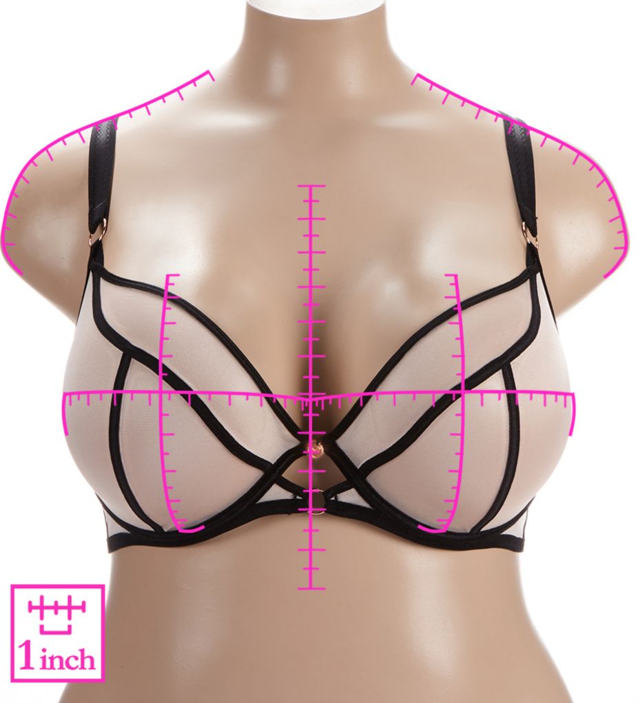 Scantilly Exposed Plunge Bra Black – Curvy Kate US