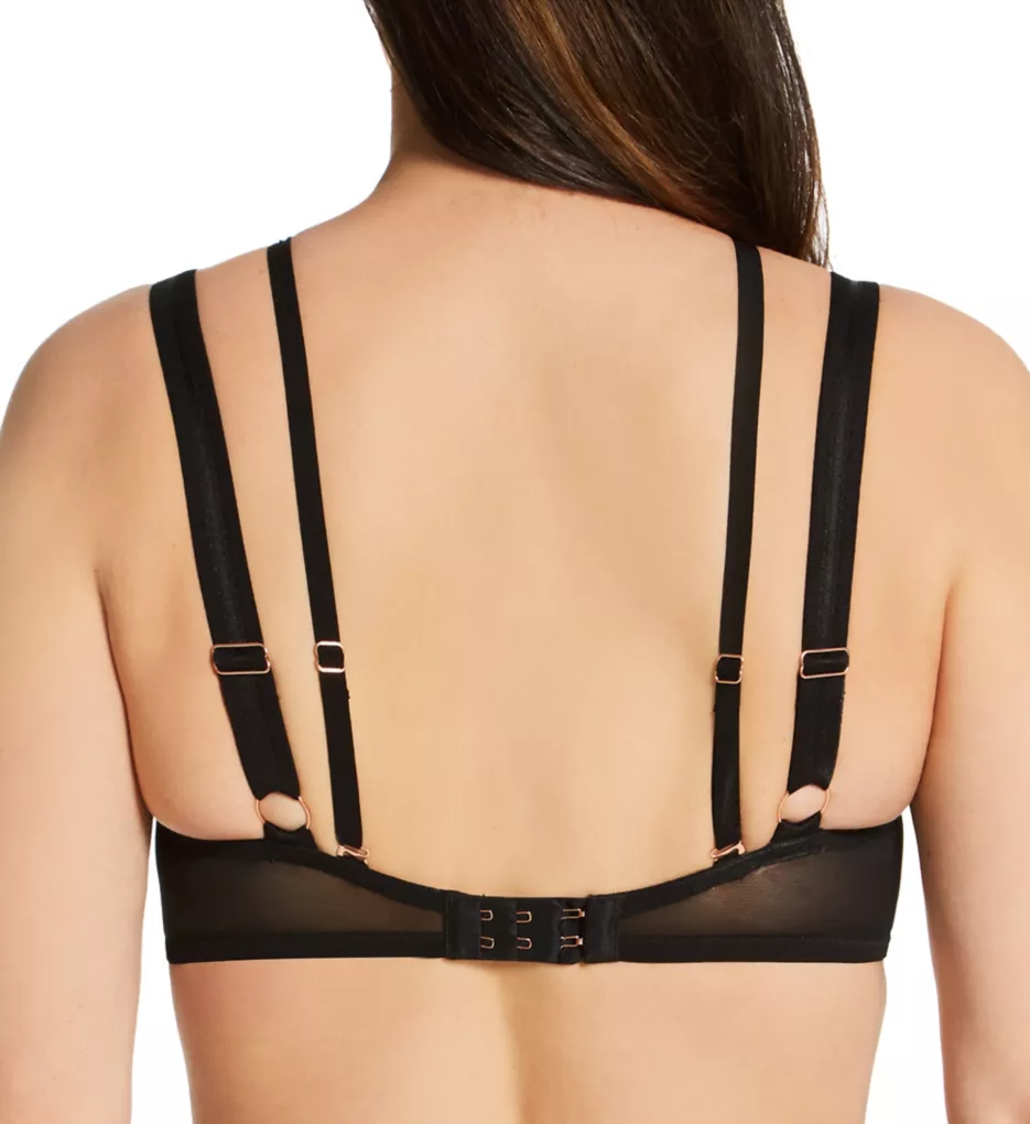 Scantilly Curvy Kate Harnessed Padded Half Cup Bra Black – Brastop US