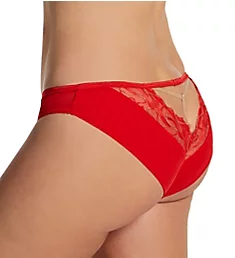 Scantilly Fascinate Brazilian Panty Poppy Red XL