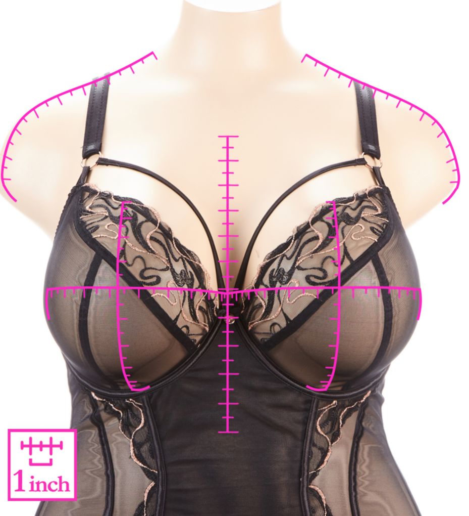 Scantilly Fascinate Plunge Basque Bra-ns7