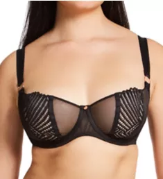 Scantilly Authority Balcony Underwire Bra Black 30E