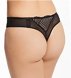 Scantilly Authority Thong Panty Black M