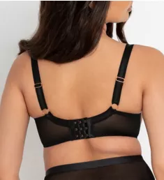 Scantilly Lovers Knot Balcony Bra Black/Latte 30F