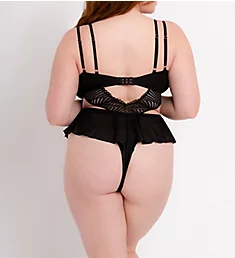 Scantilly After Hours Lace Teddy Black S