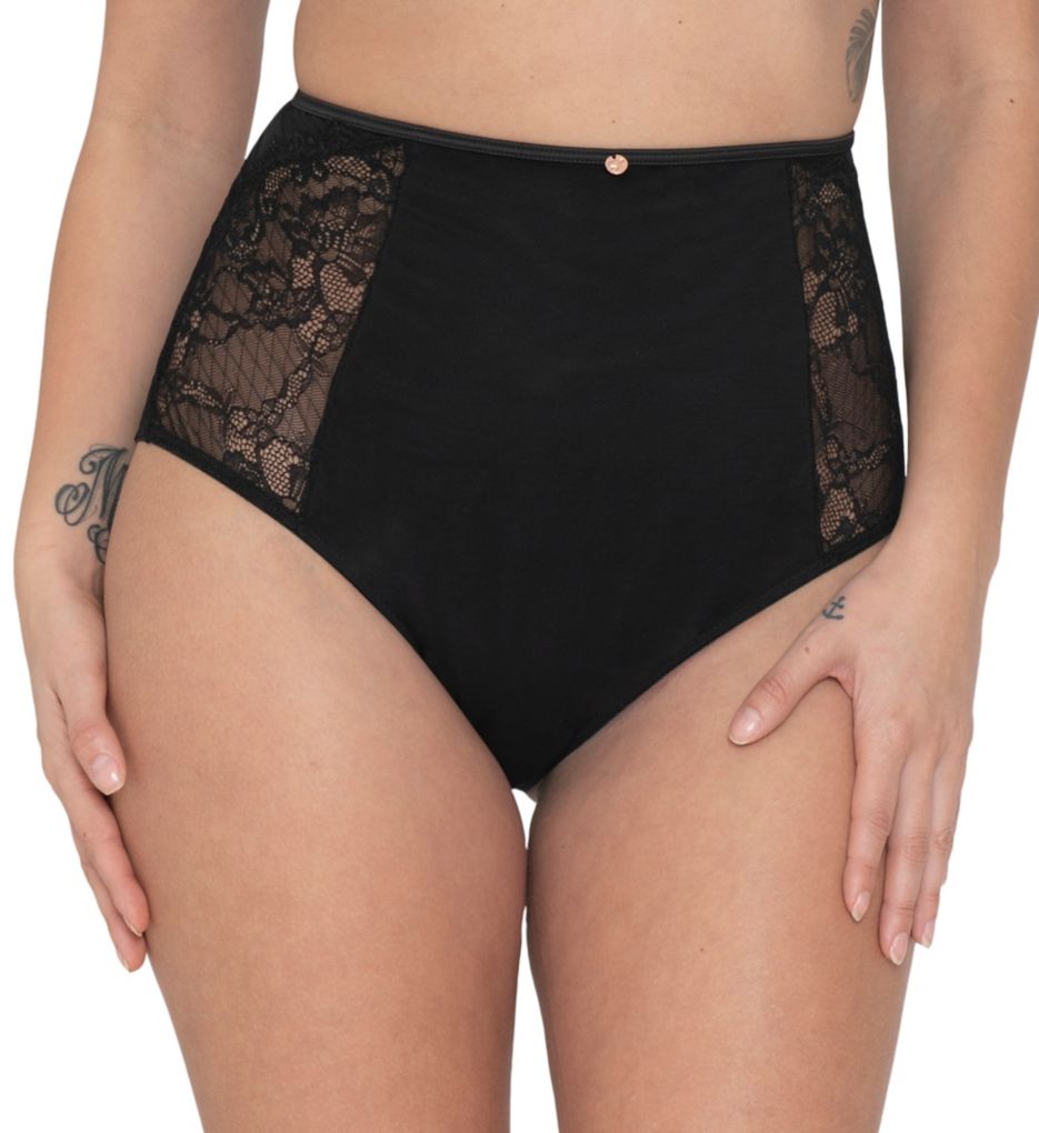 high waist brief panties