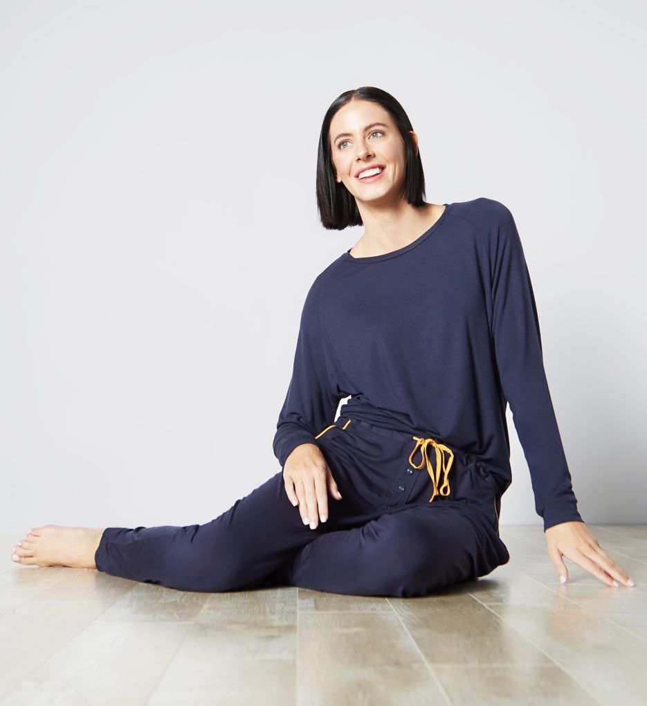 Alexa Knit Slouch Top PJ Set-cs2