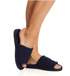 Demi Rib Knit Slide Navy S