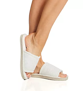 Demi Rib Knit Slide Oatmeal Heather XL