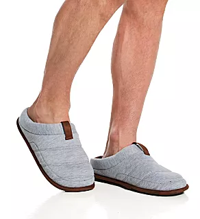 Ashton Quilted Jersey Clog GRY S