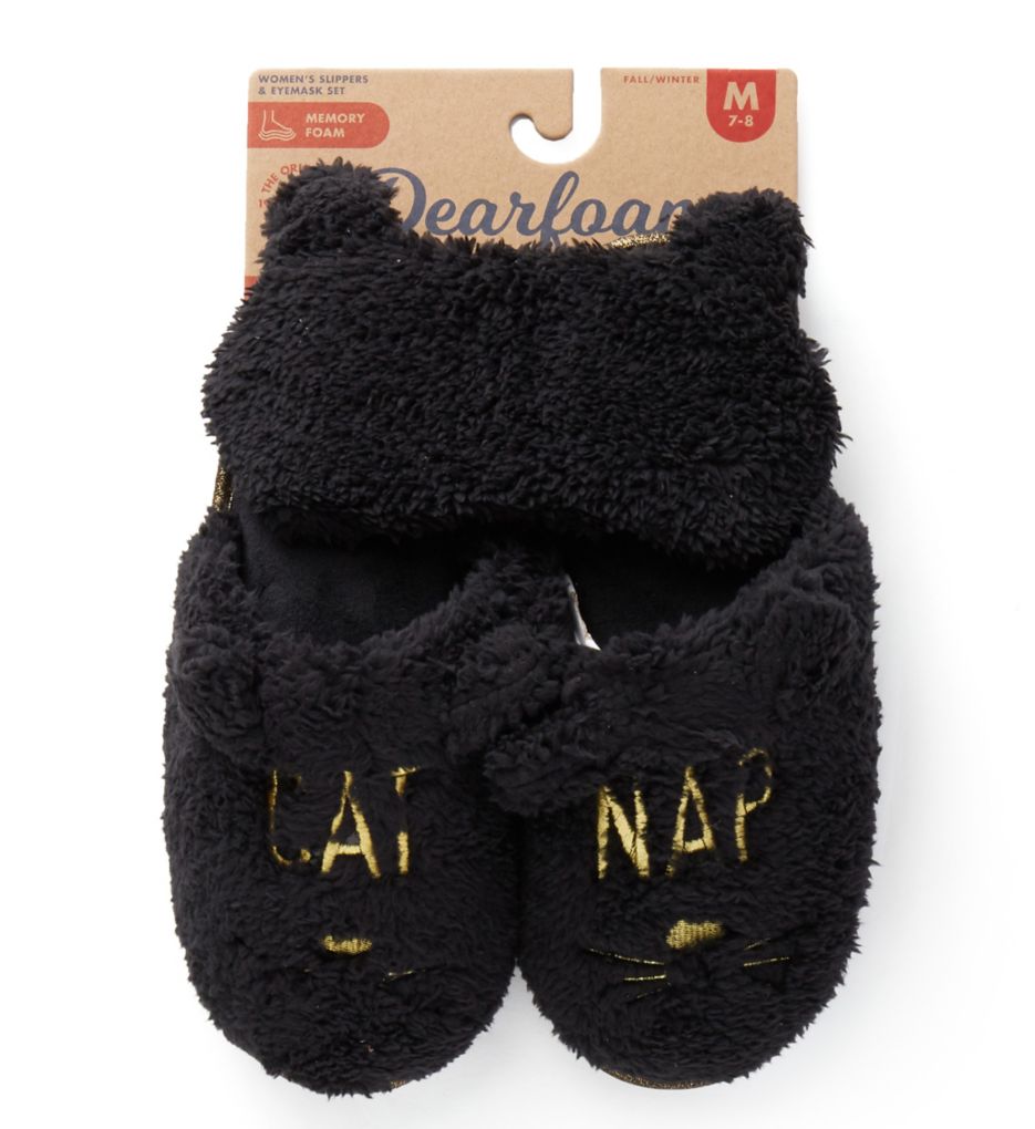 Cat Nap Slipper & Eye Mask Set-cs2