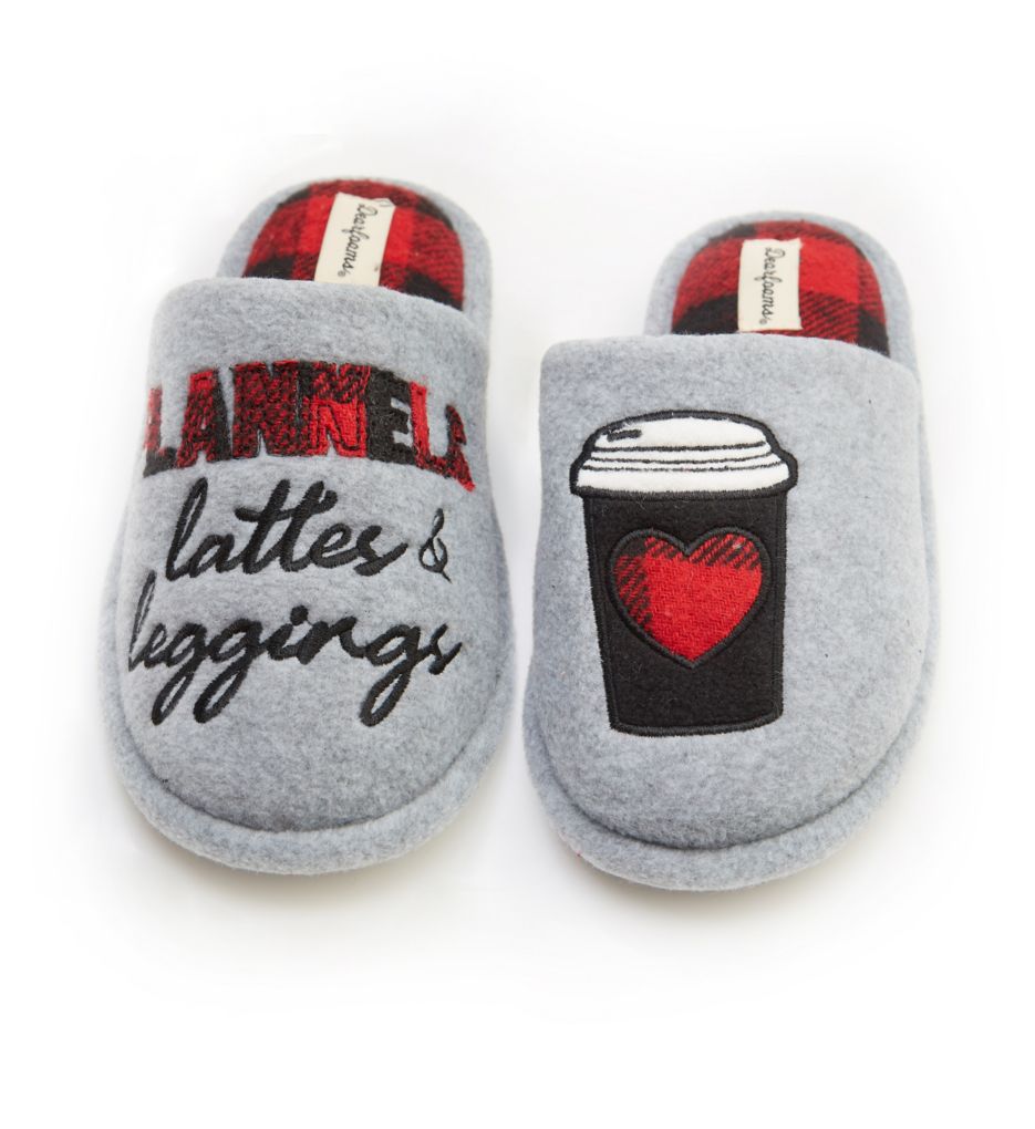 Lattes & Leggings Slipper and Eye Mask Set-fs