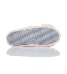 Jessica Furry Crossband Slide Dusty Pink S