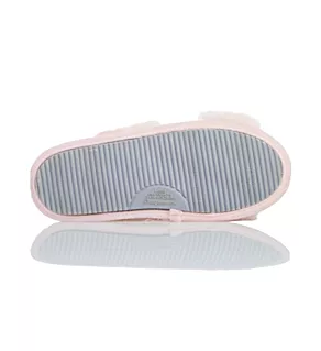 Jessica Furry Crossband Slide Dusty Pink XL