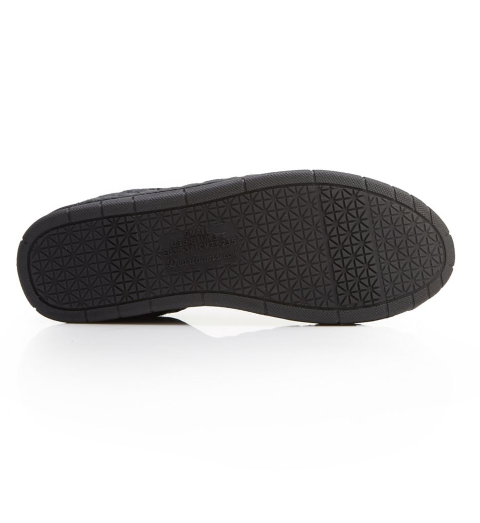 Rachel Quilted Jersey Closed Back Slipper-bs