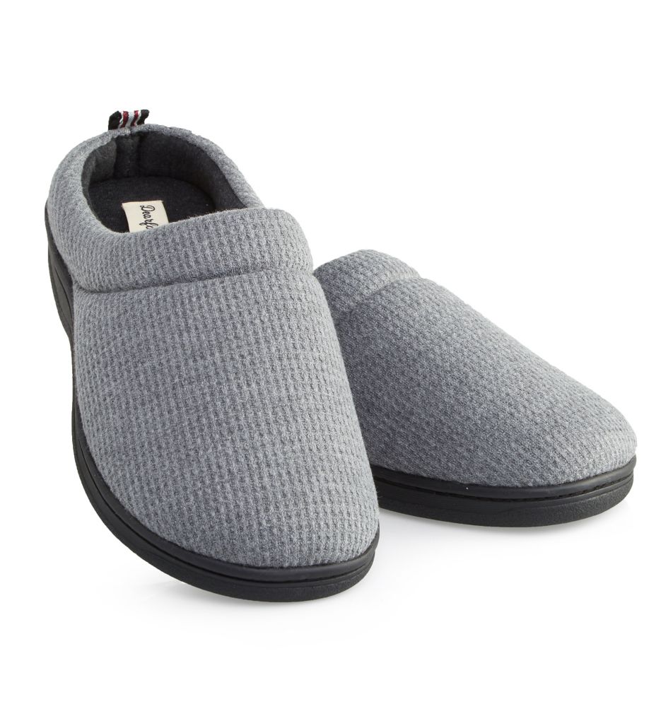 Nathan Waffle Knit Clog Slipper-cs1