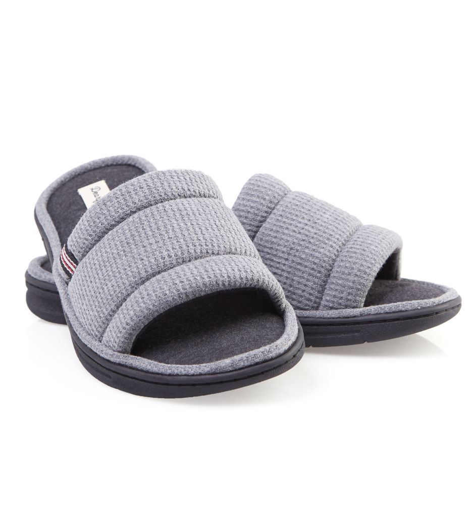 Daniel Waffle Knit Slide Slipper-cs2