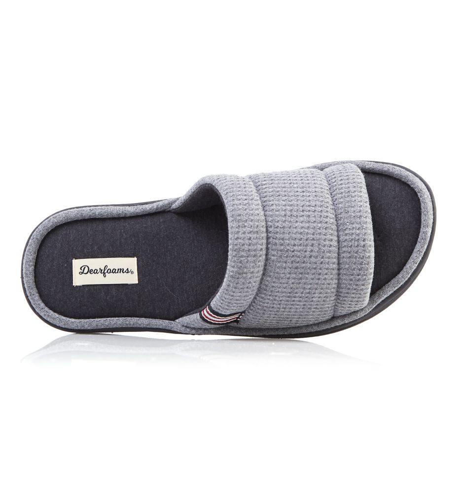 Daniel Waffle Knit Slide Slipper-fs