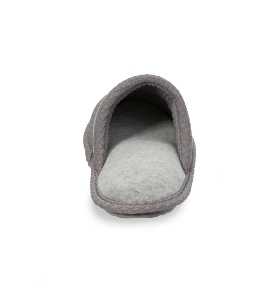 Textured Knit Closed Toe Scuff Slipper-cs3