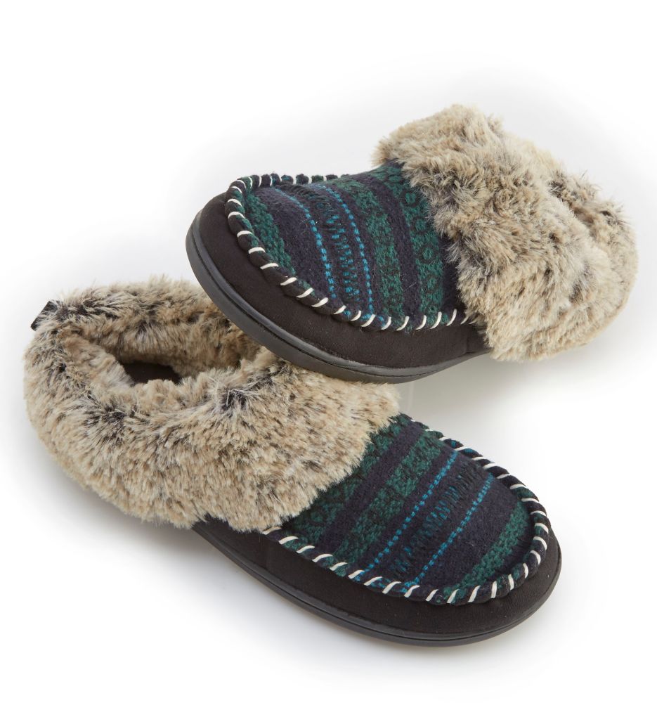 Jacquard Clog Slipper-cs1