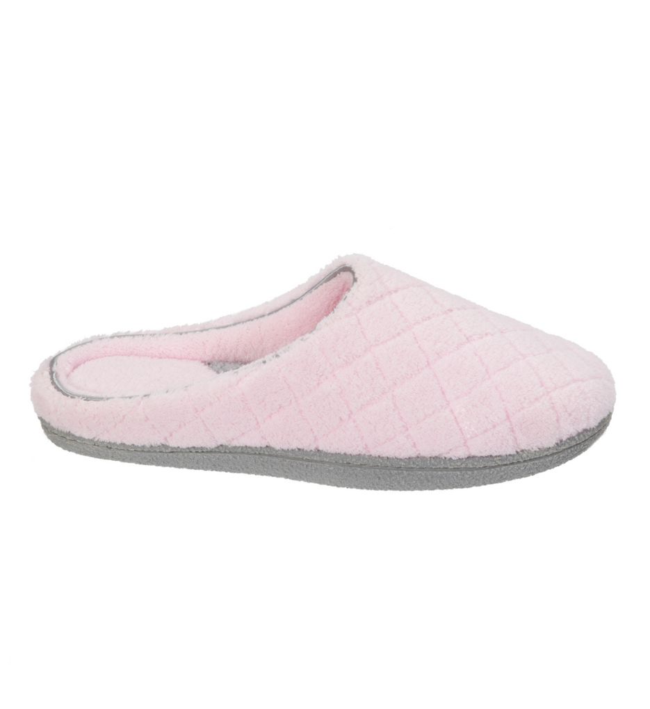 Leslie Quilted Microfiber Terry Clog Slipper-cs2