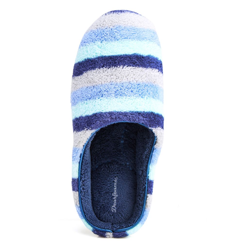 Dearfoams women's leslie quilted microfiber terry clog slipper hot sale