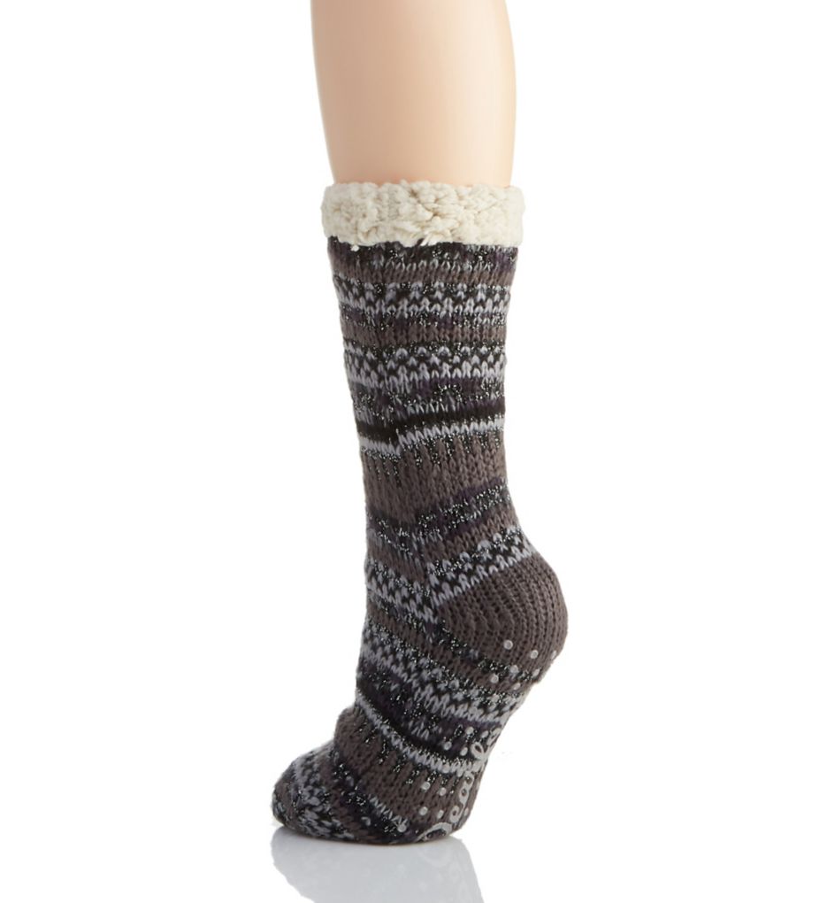 Fairisle Blizzard Sock-bs