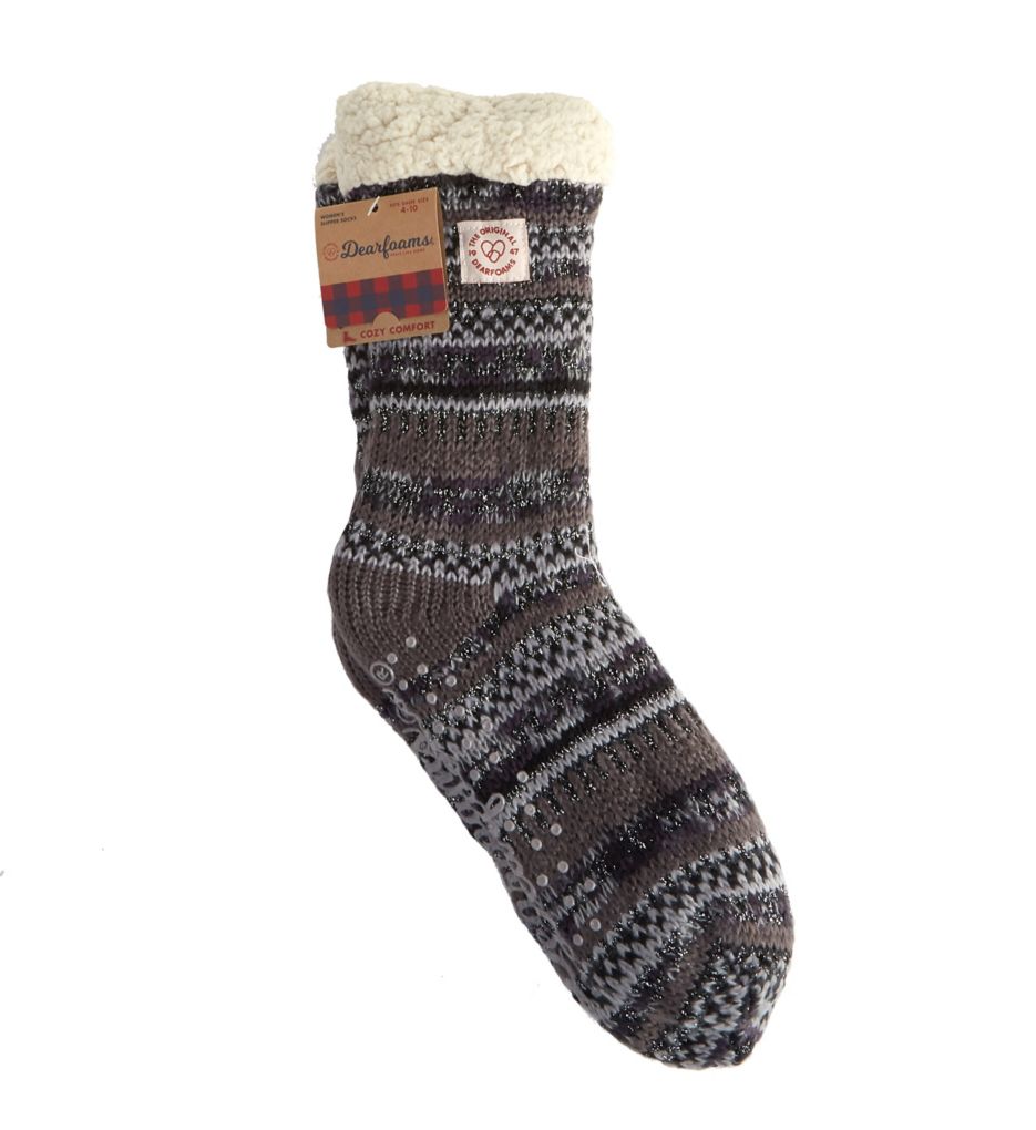 Fairisle Blizzard Sock-fs