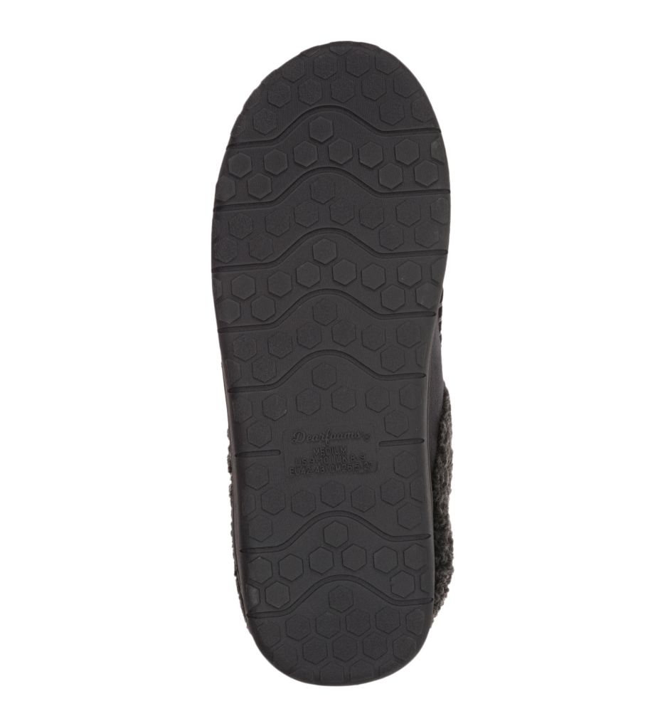 Microsuede Memory Foam Clog Slipper-fs