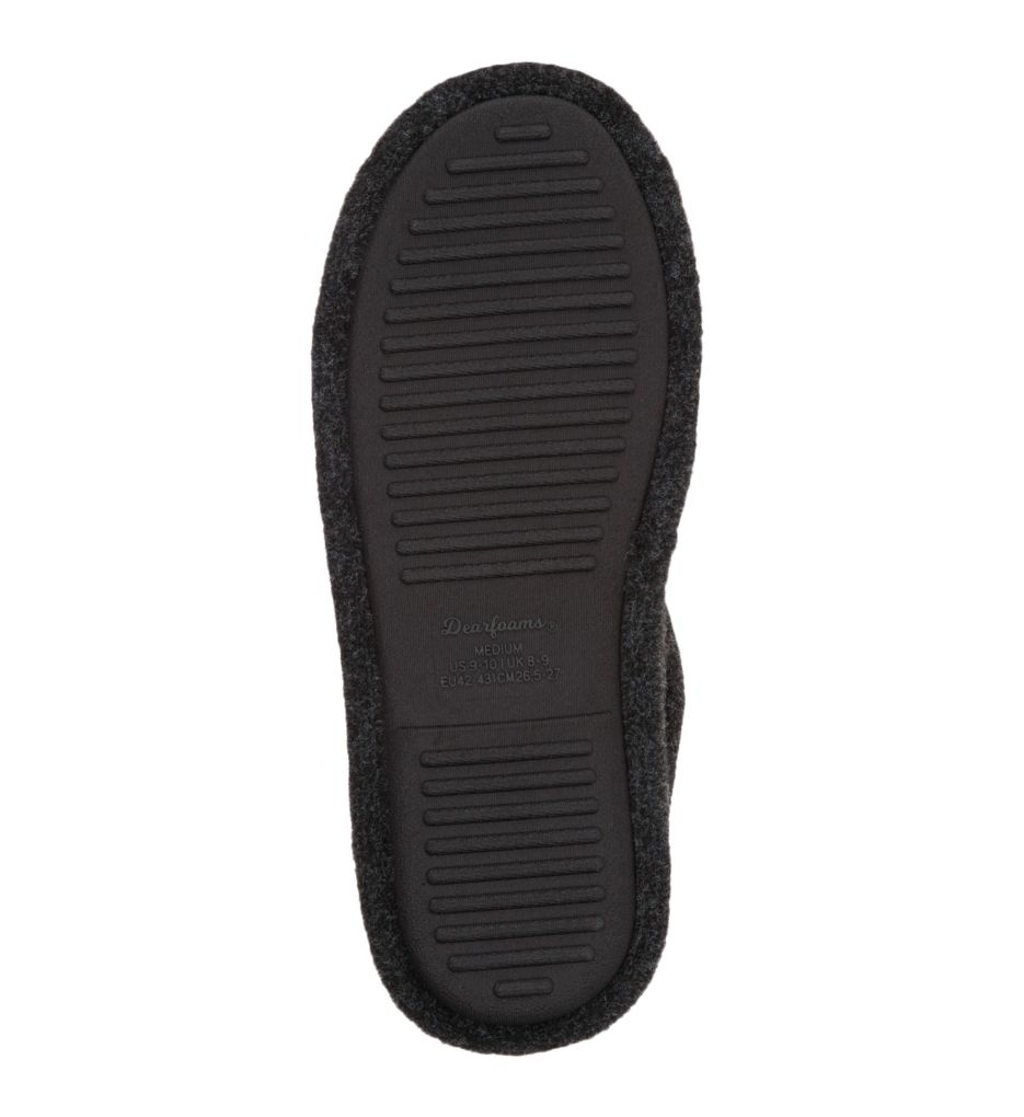 Quilted Clog Slipper With Memory Foam-fs