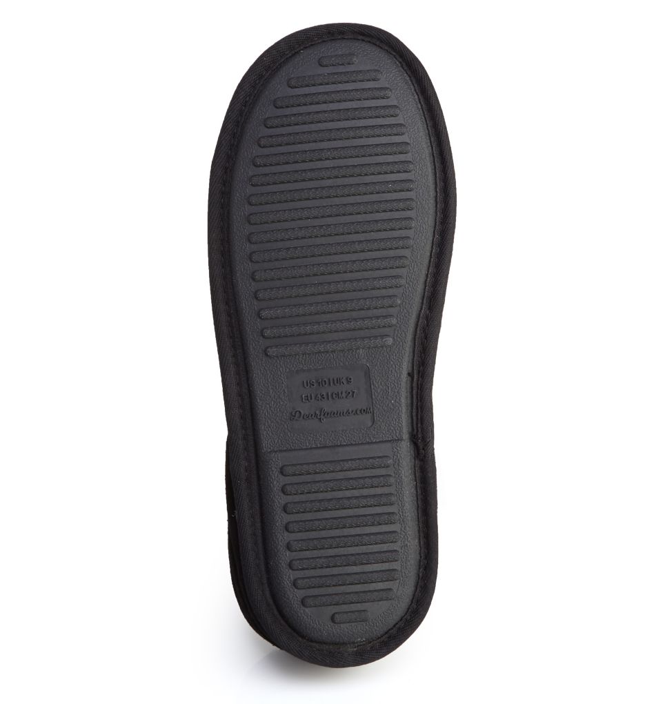 Suede Quilted Clog With Memory Foam-bs