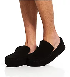 Suede Driver Moc Slipper with Memory Foam