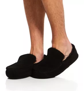 Suede Driver Moc Slipper with Memory Foam