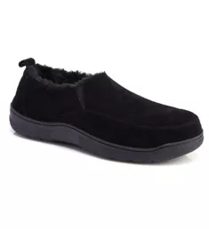 Genuine Suede Jungle Moc Slipper BLK Shoe 12