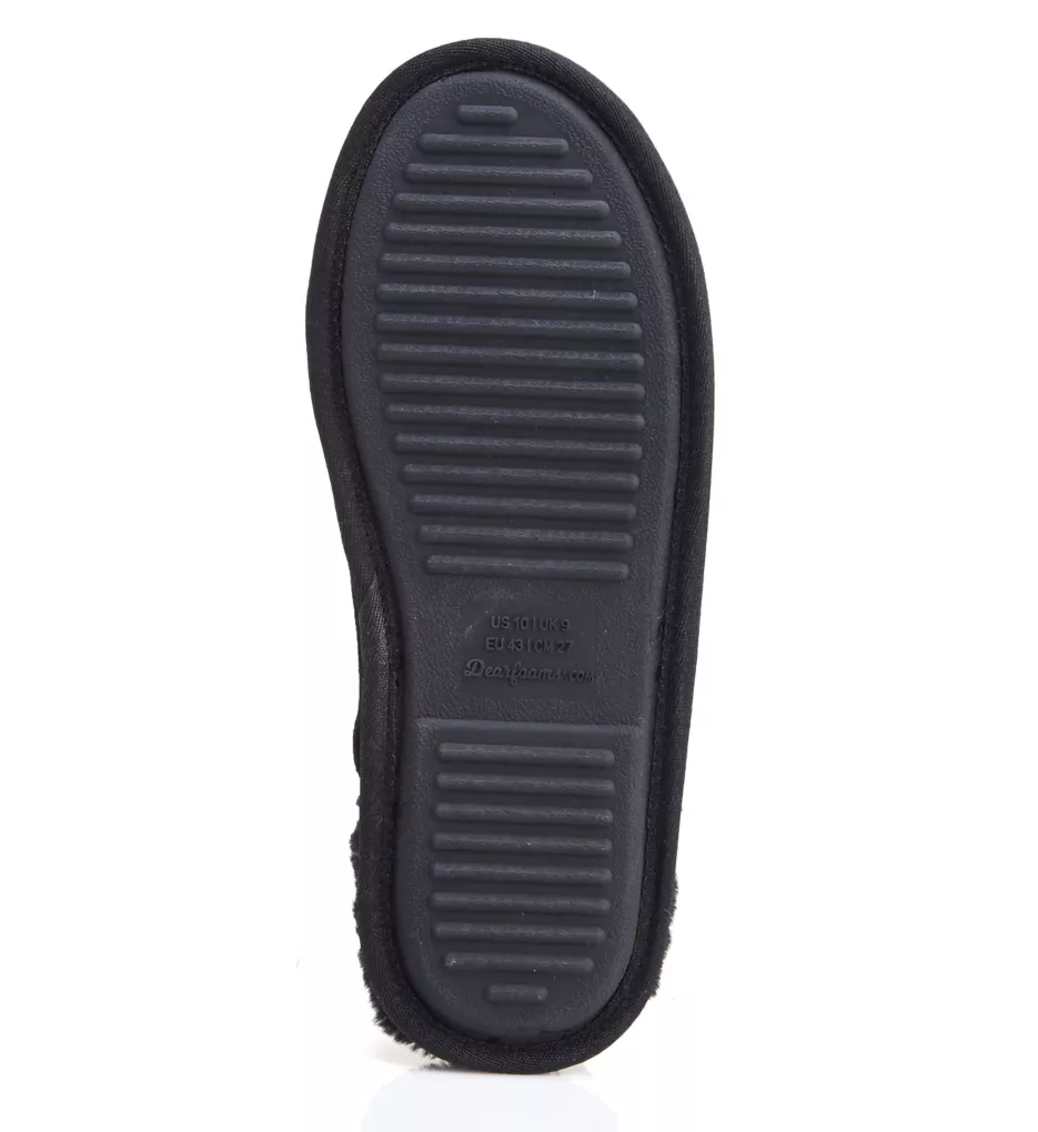 Genuine Suede Closed Toe Scuff Slipper GRY Shoe 9