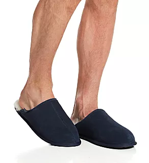 Warwick Genuine Shearling Scuff Slipper NAV Shoe 11