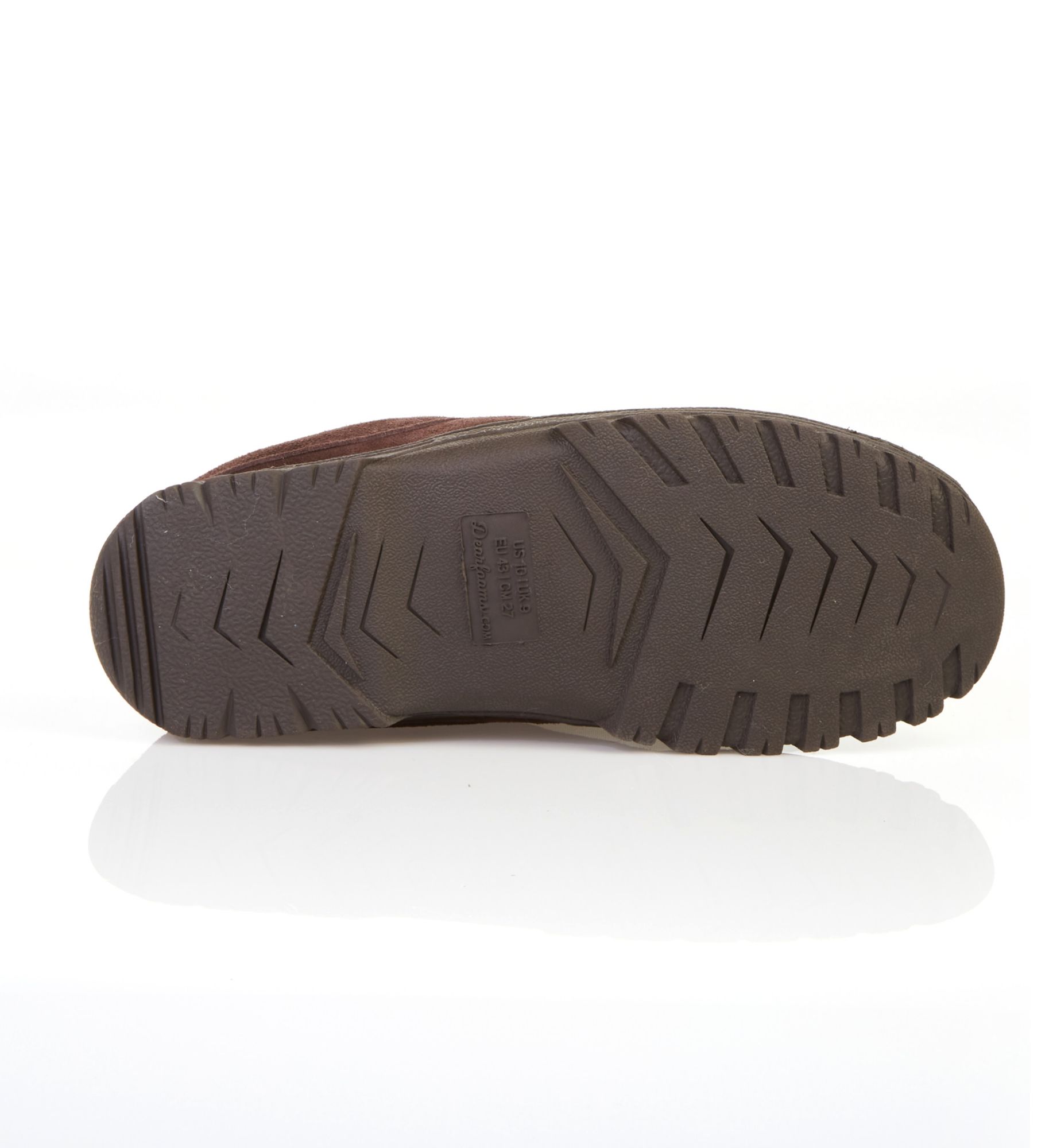 Dearfoams Reed Genuine Suede Slipper Coff Shoe 10  - Image 2