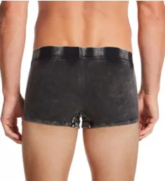 UMBX Damien Fashion Boxer Shorts Black Denim S