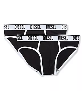 UMBR Andre Cotton Blend Brief - 2 Pack BLK 2XL