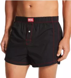 UUBX Stark 100% Cotton Woven Boxer Black XL