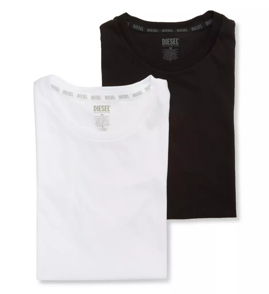 UMTEE Randall Tube Crew T-Shirt - 2 Pack BLGRAY S