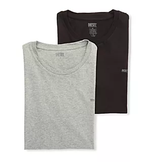 UMTEE Randall Tube Crew T-Shirt - 2 Pack BLGRAY S