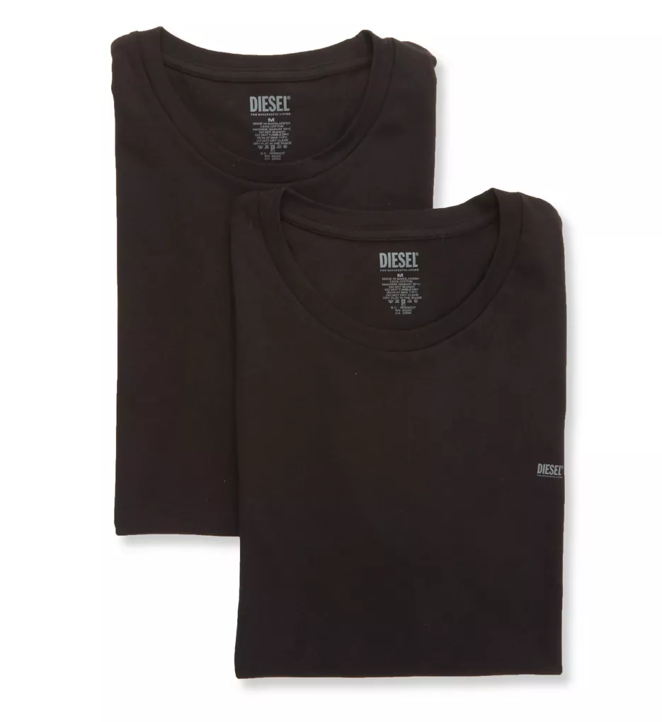 UMTEE Randall Tube Crew T-Shirt - 2 Pack BLK S