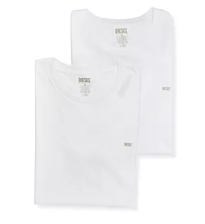 UMTEE Randall Tube Crew T-Shirt - 2 Pack WHT 2XL