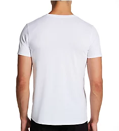 UMTEE Randall Tube Crew T-Shirt - 2 Pack WHT 2XL